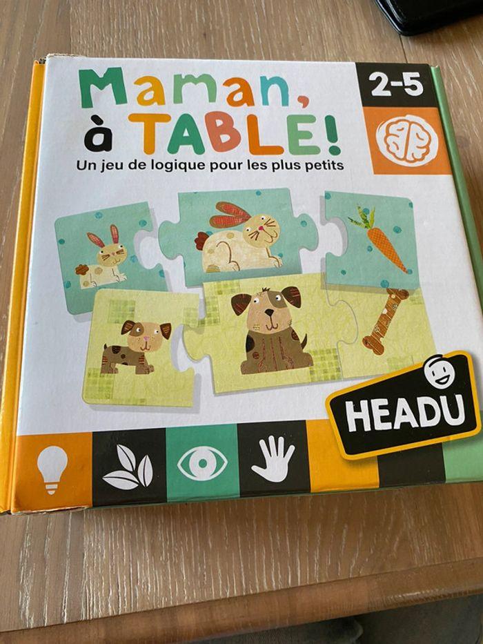 Puzzle « maman a table »