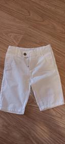 Short okaidi blanc garçon 5 ans SLIM