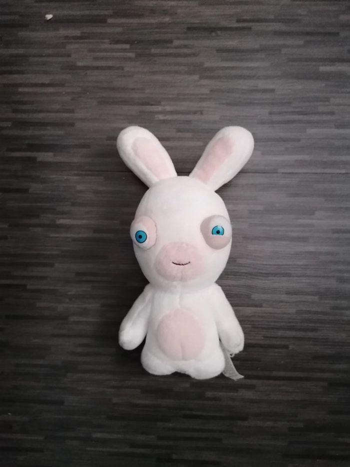 Peluche sonore lapin crétin - photo numéro 1