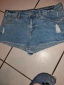 Short en jean femme f40