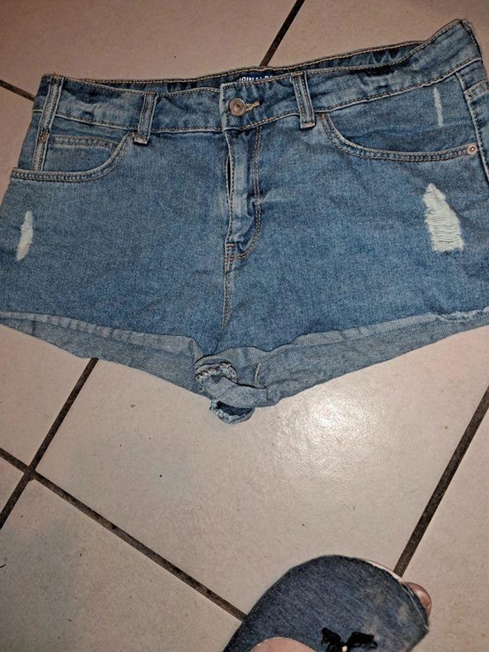 Short en jean femme f40 - photo numéro 1