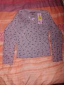 Tee-shirt manche longue taille 5/6ans neuf