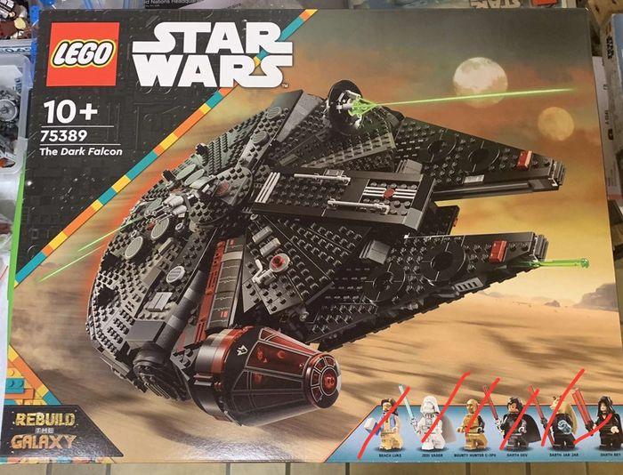 Lego Star Wars Faucon Millenium 75389 Sans figurine - photo numéro 1