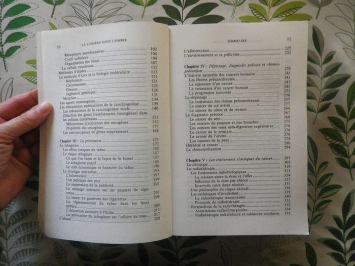 La lumière dans l'ombre Le cancer hier et demain par Maurice Tubiana Ed. O. Jacob - photo numéro 5