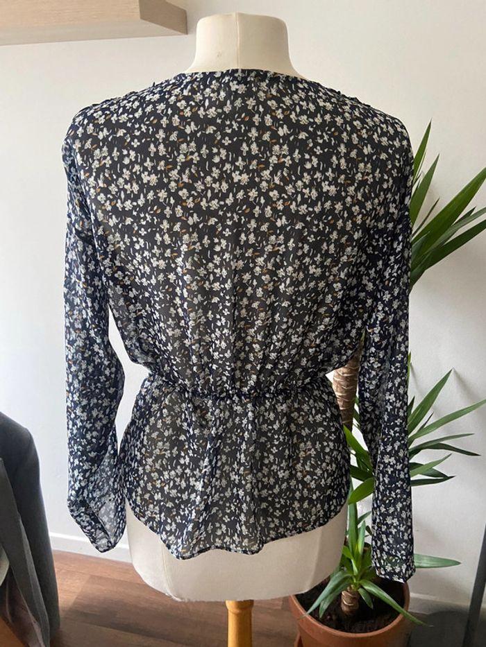 Blouse cache cœur motifs - photo numéro 3