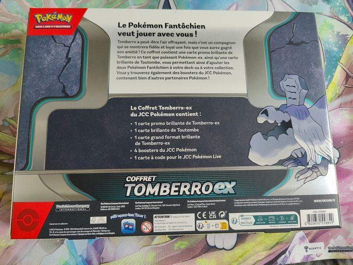 Coffret Pokémon Tomberro Ex neuf fr - photo numéro 2