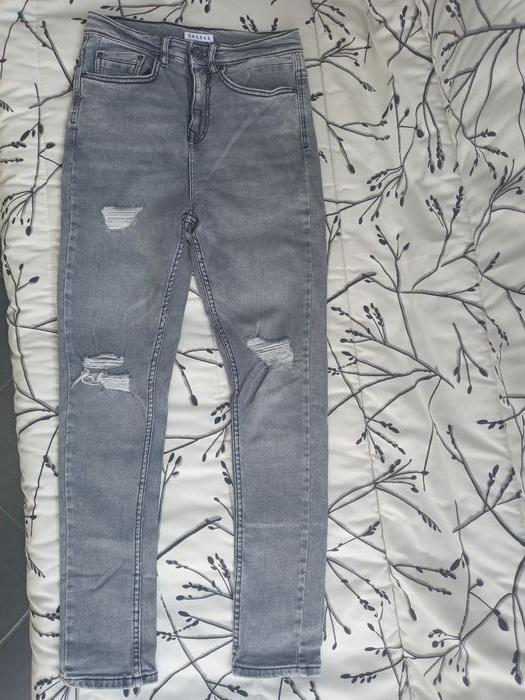 Jeans Creeks taille 34 gris - photo numéro 1