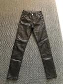 Pantalon noir brillant khaan S tbe