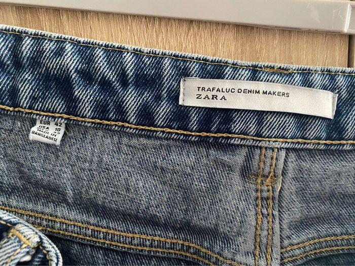 Jean boyfriend bleu Zara Trafaluc taille 42 - photo numéro 4