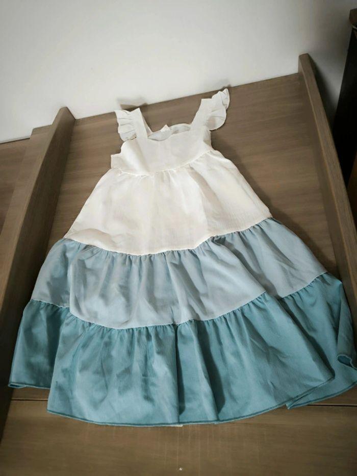 Robe bleu clair shein 3 ans - photo numéro 1