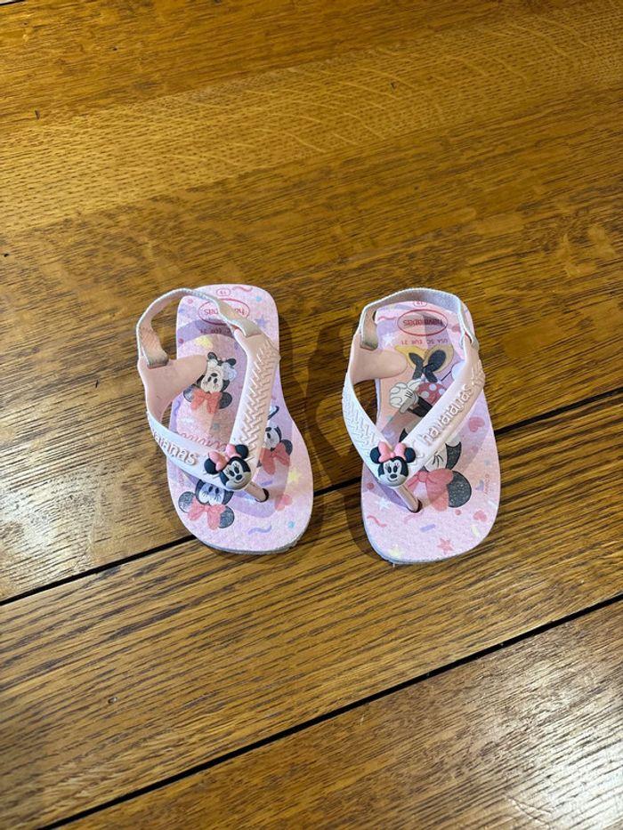 Sandales Havaianas Minnie - taille 21 - photo numéro 1