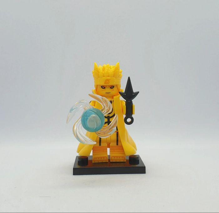 🥷 Figurine Naruto Shippûden - Minato Namikaze - (Style Lego) 🥷 - photo numéro 1