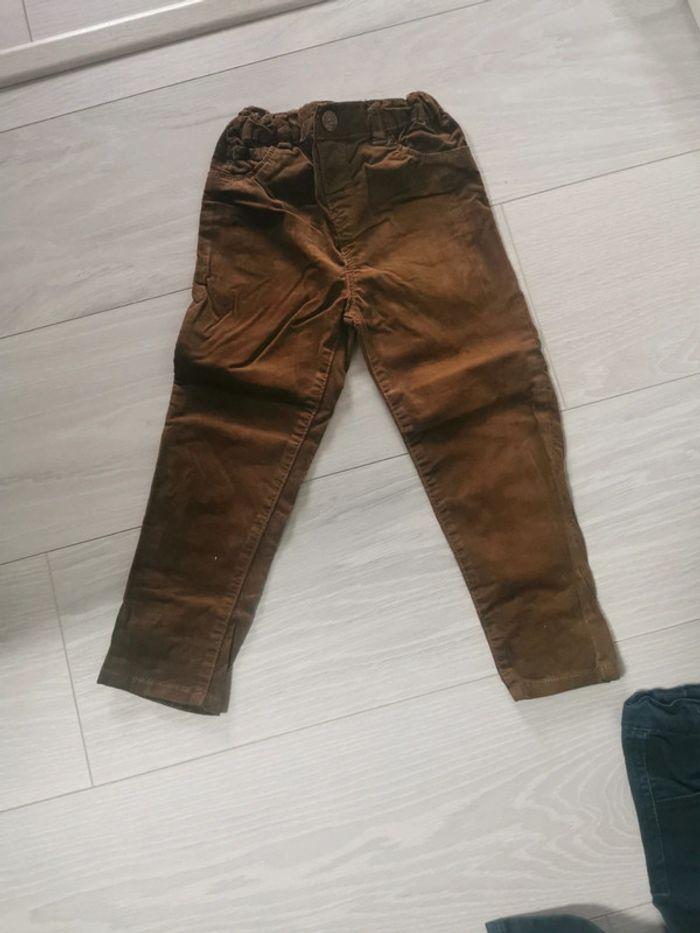 Pantalon effet velour - photo numéro 1