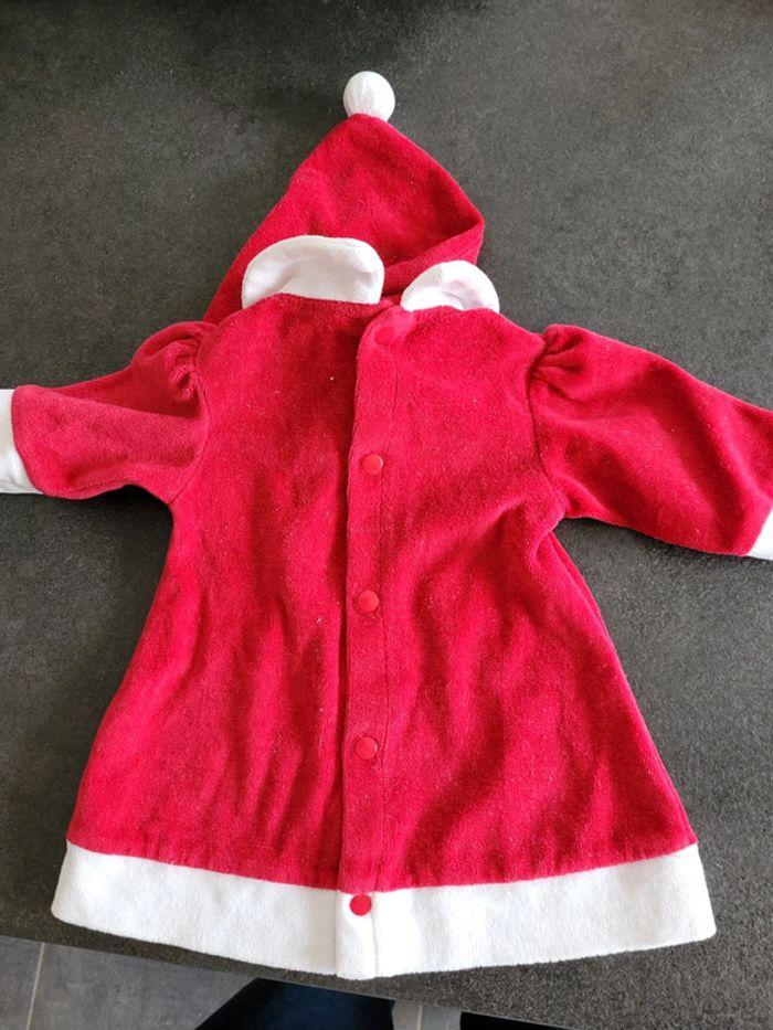 Robe de Noël taille 3 mois avec son bonnet - photo numéro 2