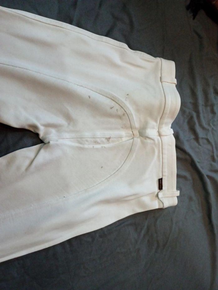 Pantalon d'équitation blanc - photo numéro 5