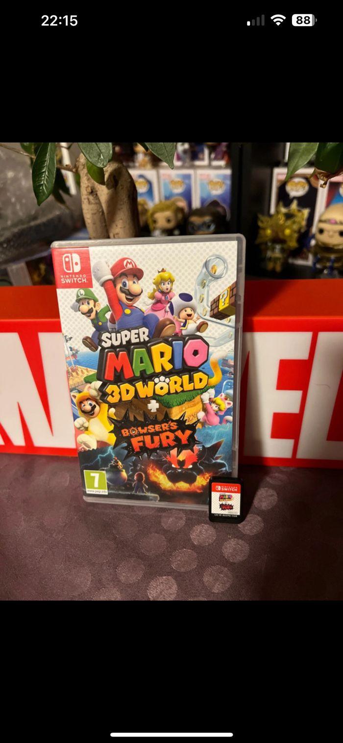 Jeu Nintendo Switch super Mario 3d world - photo numéro 1