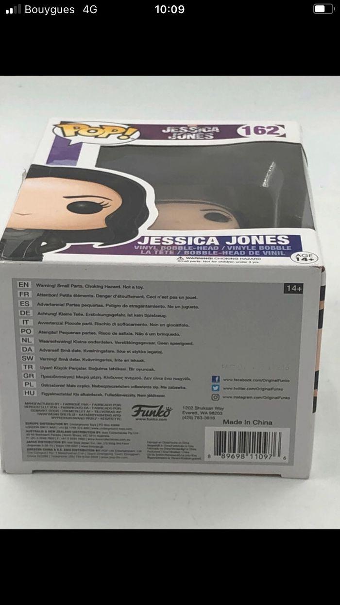 Figurine Funko Pop Marvel Netflix Jessica Jones N•162 - photo numéro 6