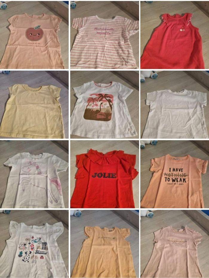 Lot vêtements fille 24 mois / 86 cm (64 pièces) - photo numéro 3