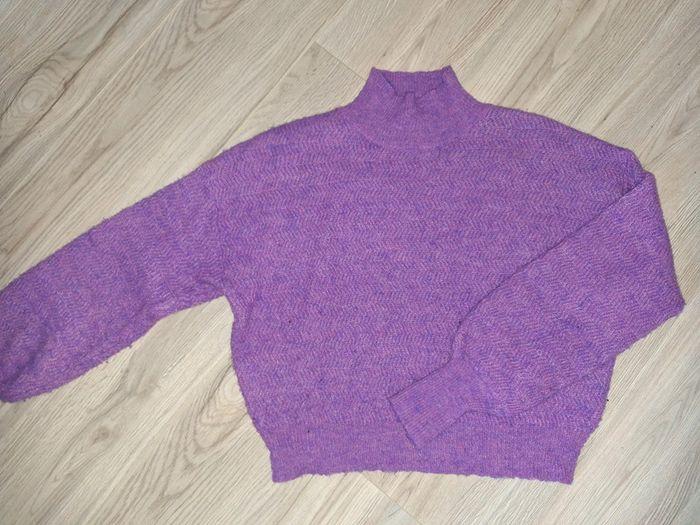 Pull lainage mauve Molly Bracken taille M - photo numéro 1