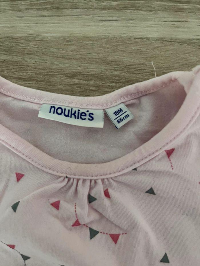 Tee shirt noukies rose - photo numéro 2