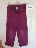 Jeans 8 ans fille