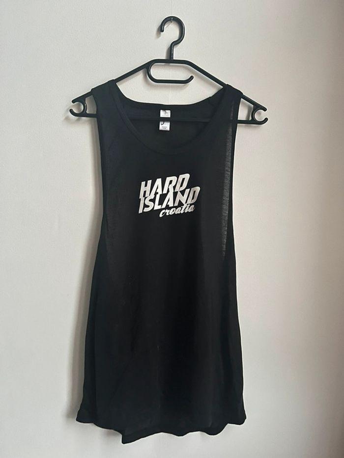 T-shirt long Hard Island - photo numéro 1