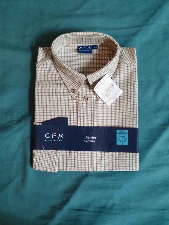 Chemise enfant 12 ans CFK - photo numéro 1