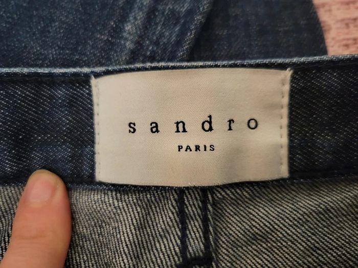 Jeans coupe droite Sandro marine taille W29 | FR 38 - photo numéro 5