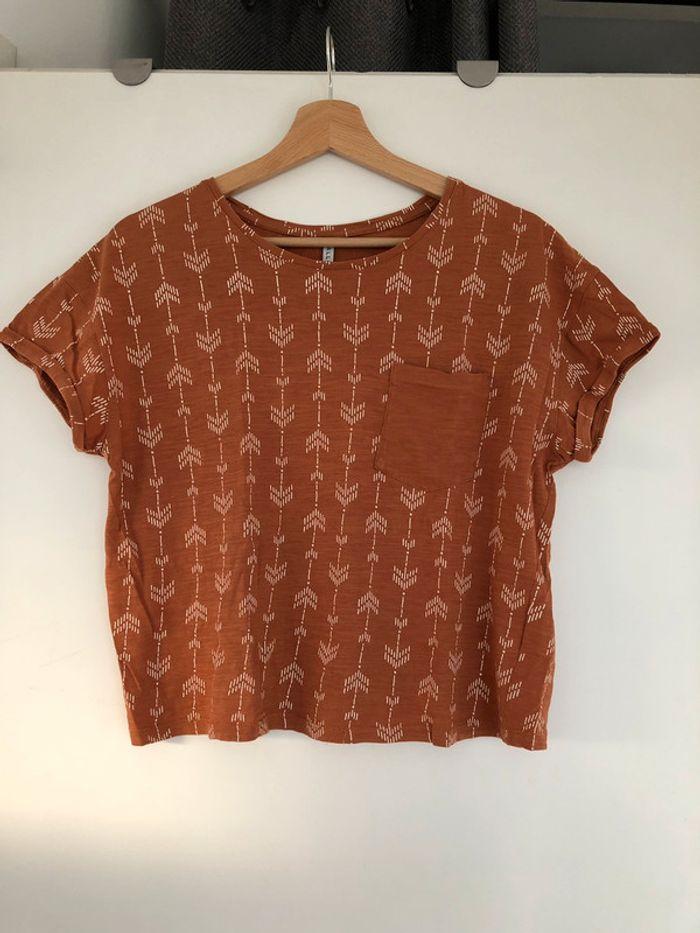 T-shirt Calliope Ocre - photo numéro 1