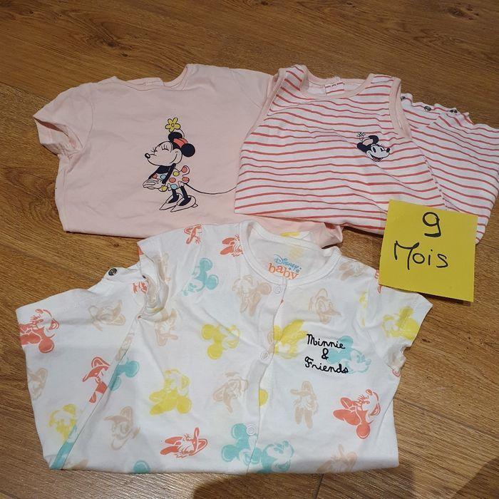 Lot de 3 pyjamas légers Disney Baby neufs. - photo numéro 1