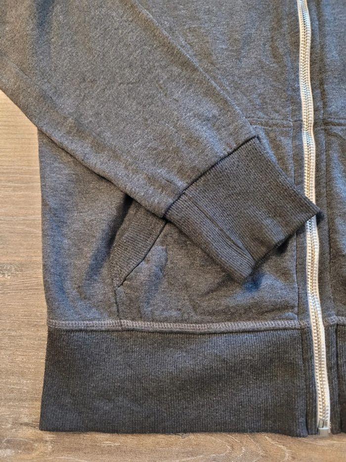 Full-zip à capuche Superdry gris anthracite Taille L Logo brodé - photo numéro 7