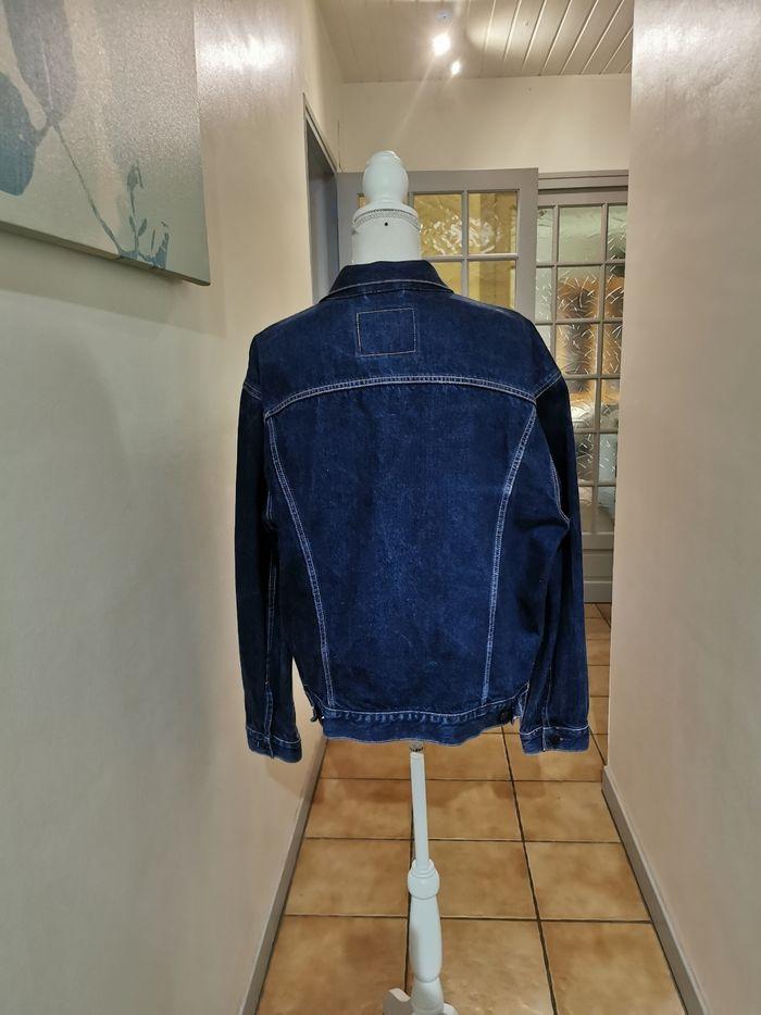 Veste jeans Levi's taille xl bleu used automne hiver - photo numéro 5