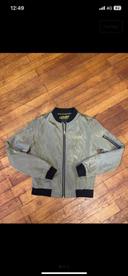 Blouson aviateur kaki