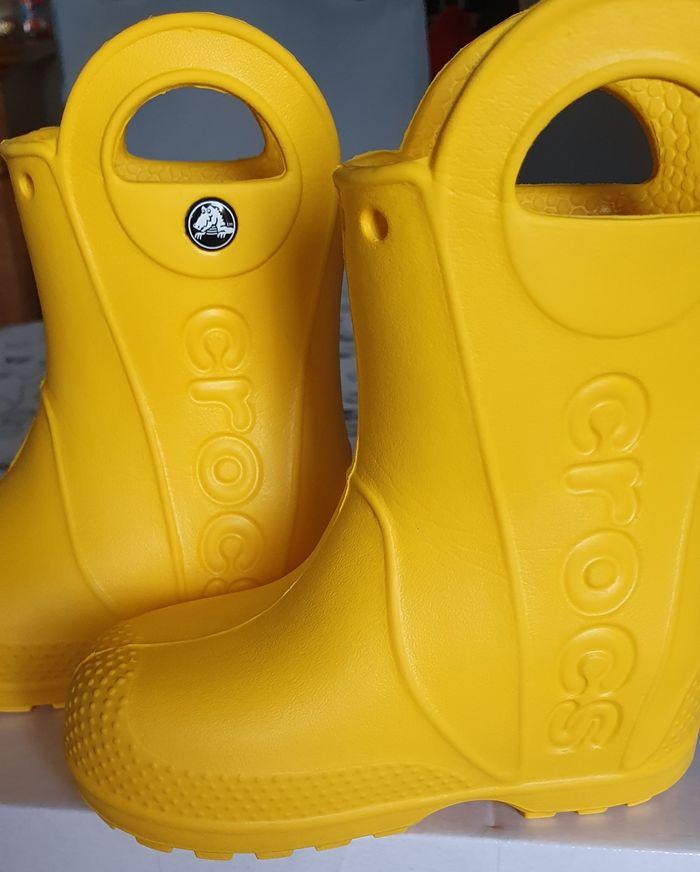 Paire de bottes de pluie enfant  , Crocs - photo numéro 7