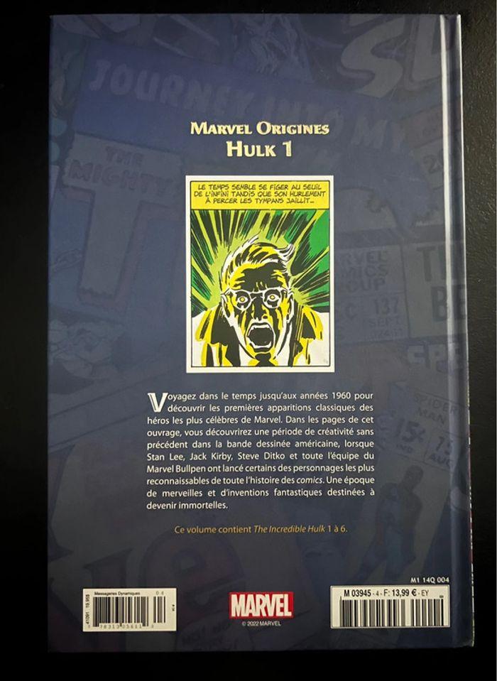 Livre marvel origine Hulk numéro 4 - photo numéro 2