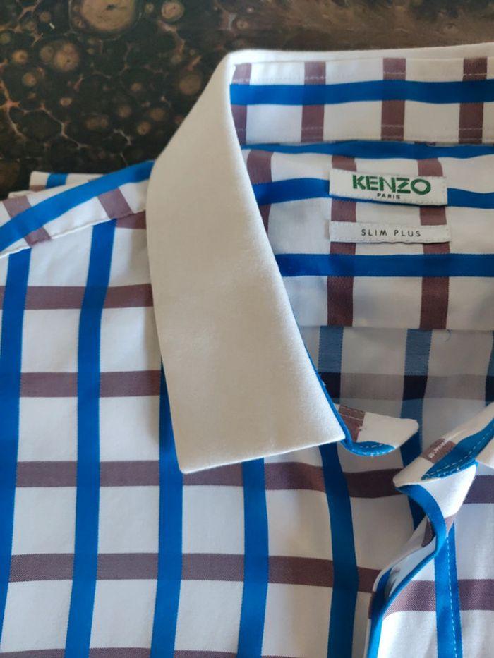 Chemise Kenzo à carreaux - photo numéro 3