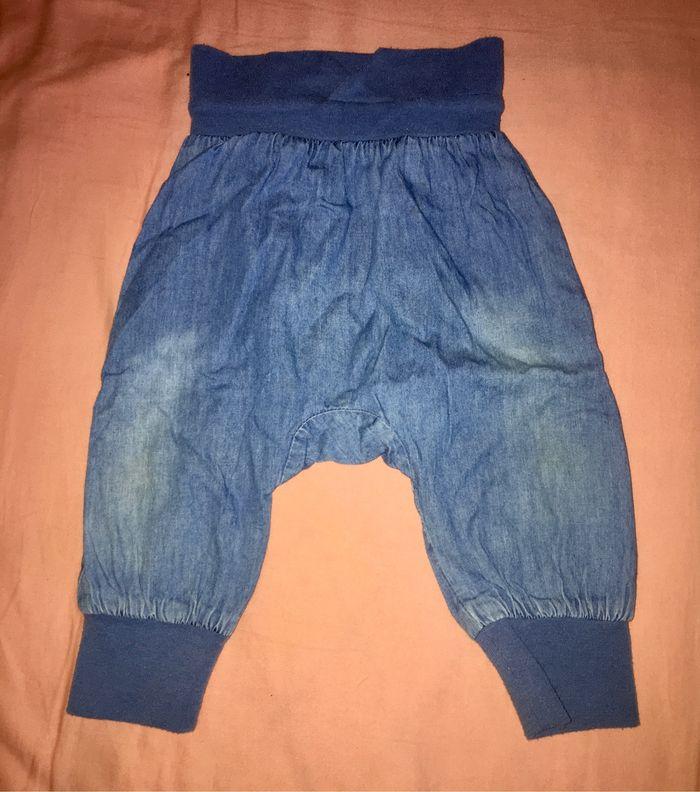 Pantalon jean élastique chaud 6 mois