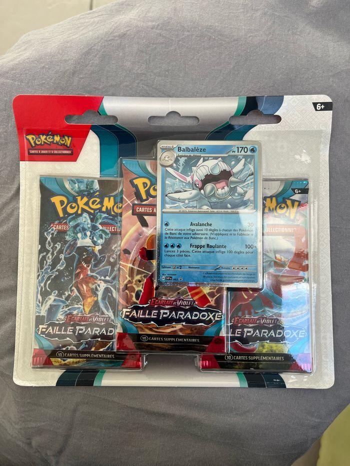 Tripack Pokémon flammes obsidiennes - photo numéro 1