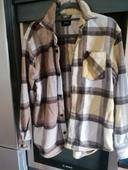 Veste chemise pull and bear S