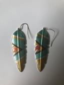 Boucles d’oreilles feuilles