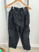 Pantalon noir cargo