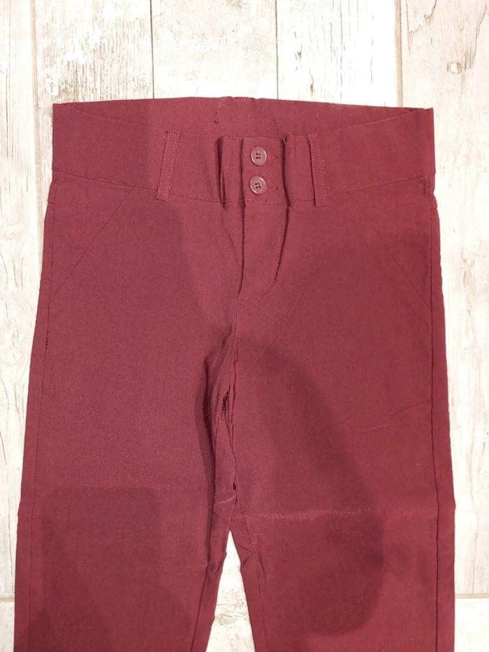 Pantalon bordeaux - photo numéro 2