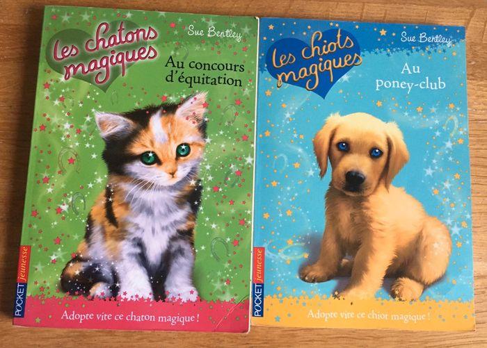 Lot de 2 livres chatons et chiots magiques - photo numéro 1