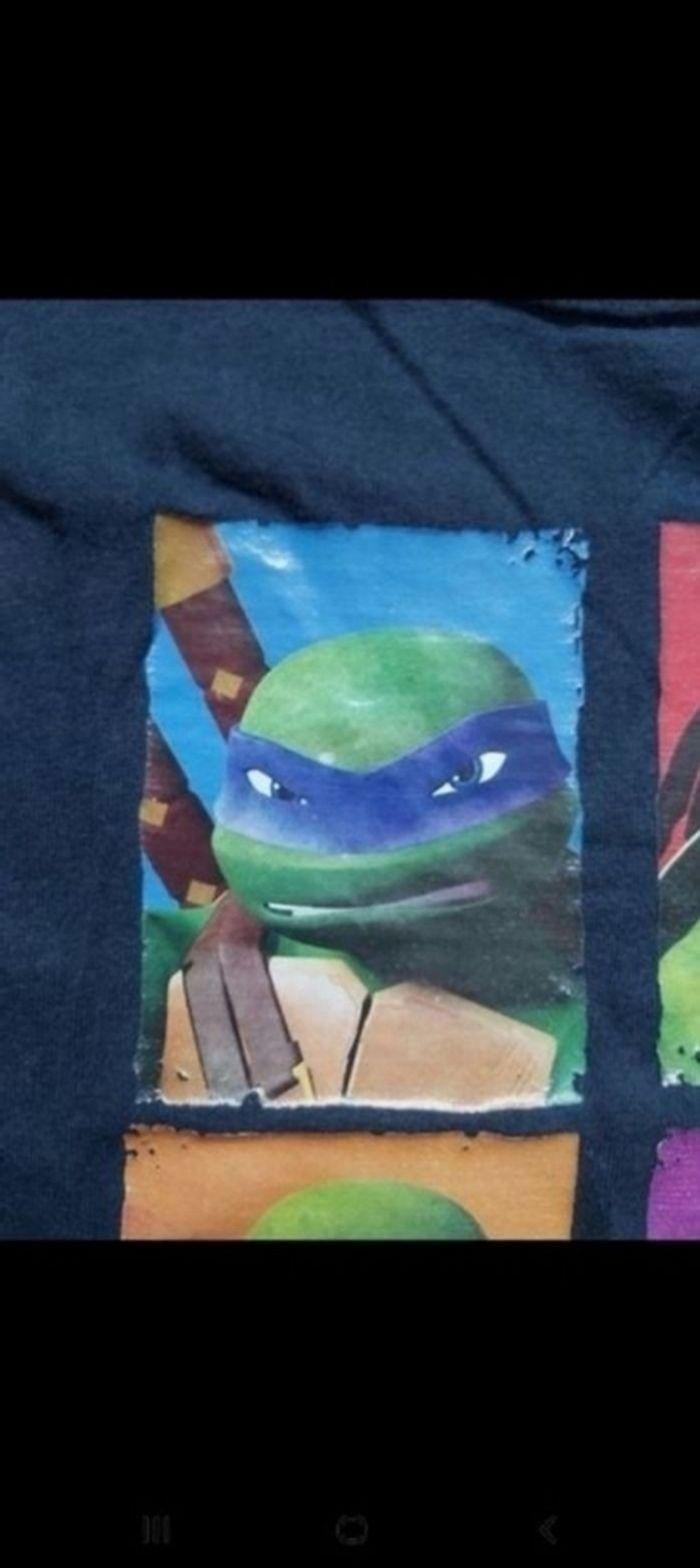 Tshirt manche longue Tortue Ninja 6 ans - photo numéro 6