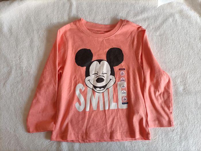 T-shirt manches longues Disney 3 ans - photo numéro 2