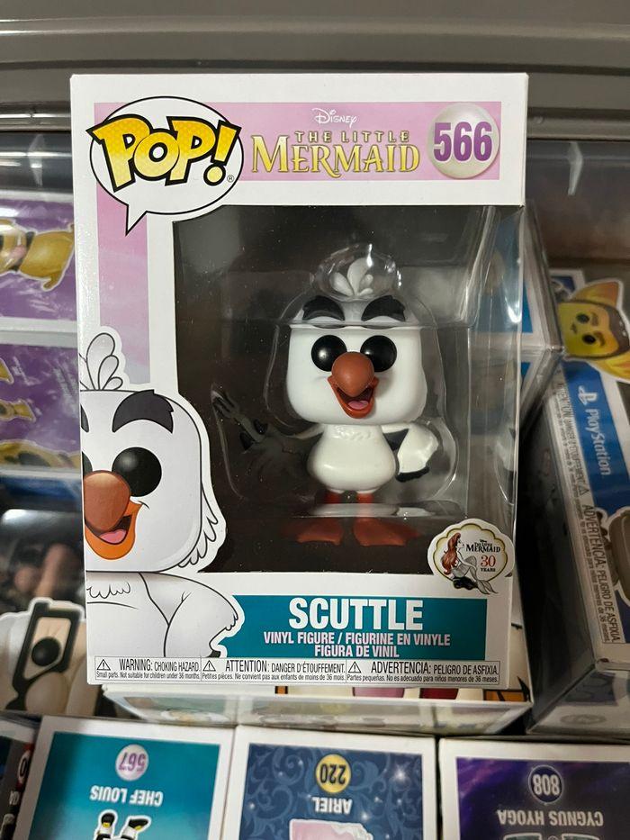 Funko pop disney petite sirène - eureka (scuttle) 566 - photo numéro 1