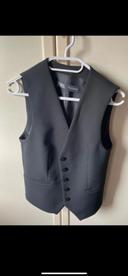 Gilet de tailleur noir