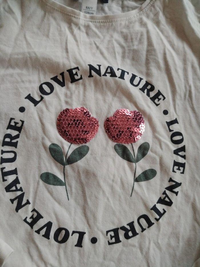 Tee-shirt Love Nature - photo numéro 2