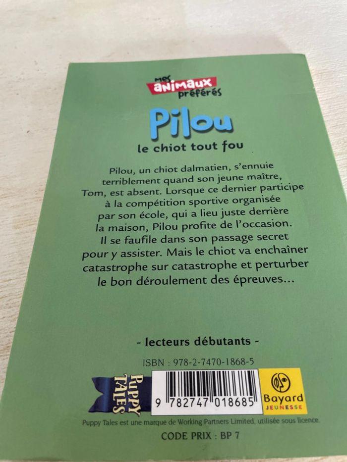 Livre Pilou le chiot tout fou - photo numéro 2