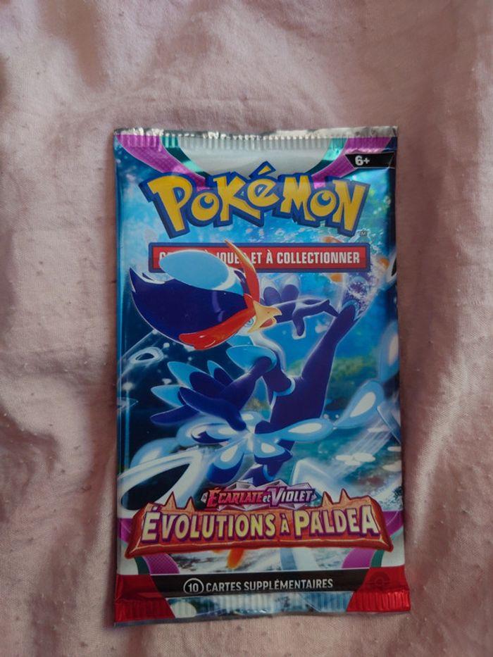 Booster Pokemon Évolutions À Paldea Neuf - photo numéro 1